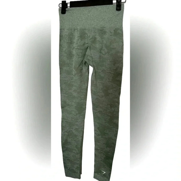 Light green Gymshark compression leggings Sz XS. #001 - Picture 3 of 3